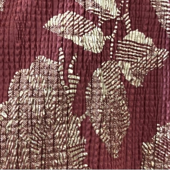 Anthropologie Feather Bone Metallic Rose Halter Top - Picture 2 of 7